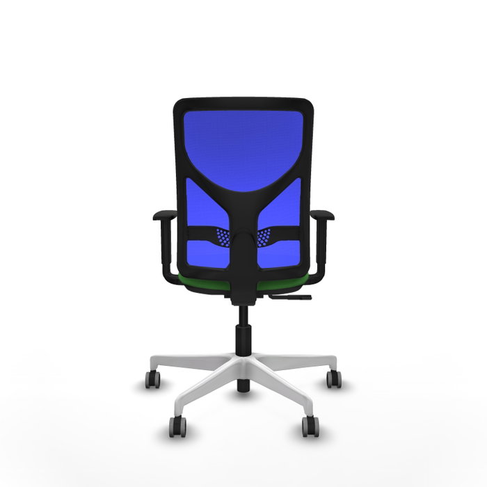 PIQUERAS Y CRESPO Silla de oficina Motilla con mecanismo Sincro Verde y Azul PIQUERAS Y CRESPO Silla de oficina Motilla con mecanismo Sincro Verde y Azul