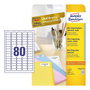 AVERY Zweckform L7632-25 etiquetas adhesivas blancas 35,6 x 16,9 mm