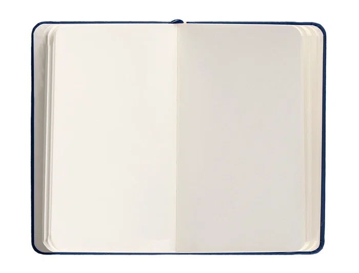 Antartik Cuaderno A6 Tapa Dura Hojas Lisas Azul Marino 100 Hojas 80gr FSC