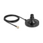 DeLOCK 81491 Base de antena magnética con cable de 3 m y conectores Clase N a RP-SMA