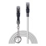 LINDY Cable de red Cat6a S/FTP 47602 Gris 1 m