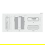 Level One IES-0610 Switch 4 Puertos PoE Gigabit Ethernet 4x10/100/1000 + 2xSFP 126W PoE+