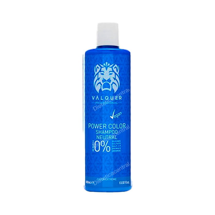 Valquer Power Color Shampoo Neutral 0% 400ml Valquer Power Color Shampoo Neutral 0% 400ml