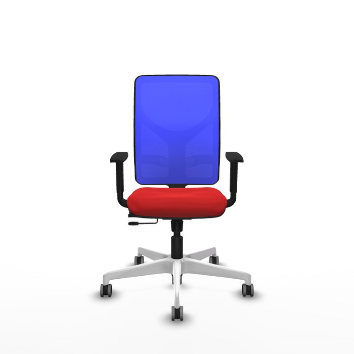 PIQUERAS Y CRESPO Silla de oficina Motilla con mecanismo Sincro/Traslack, Rojo y Azul PIQUERAS Y CRESPO Silla de oficina Motilla con mecanismo Sincro/Traslack, Rojo y Azul