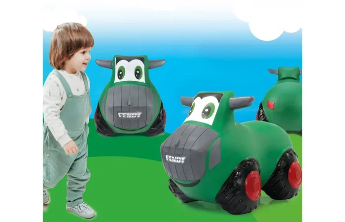 Jamara Tractor de salto con bomba Fendt Negro y Verde Jamara Tractor de salto con bomba Fendt Negro y Verde