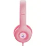 Trust Auriculares alámbricos con Diadema para Llamadas y Música Rosa