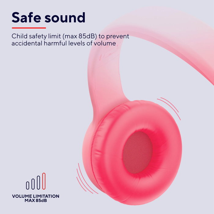 Trust Nouna Kids Auriculares Infantiles Rosa Trust Nouna Kids Auriculares Infantiles Rosa