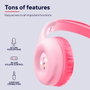 Trust Nouna Kids Auriculares Infantiles Rosa