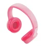 Trust Nouna Auriculares Diadema Alámbricos con Micrófono Integrado para Llamadas y Música, Circumaural, Color Rosa, Ajustables y Plegables