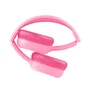 Trust Nouna Auriculares Diadema Alámbricos con Micrófono Integrado para Llamadas y Música, Circumaural, Color Rosa, Ajustables y Plegables