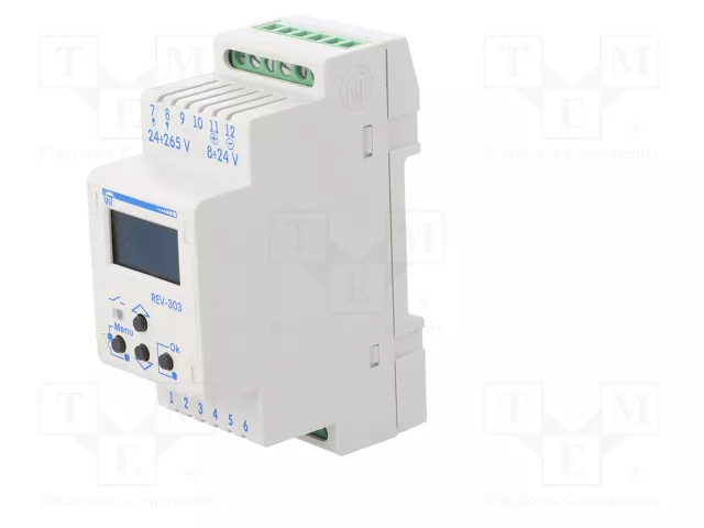 NOVATEK ELECTRO Programador de tiempo REV-303 SPDT NOVATEK ELECTRO Programador de tiempo REV-303 SPDT