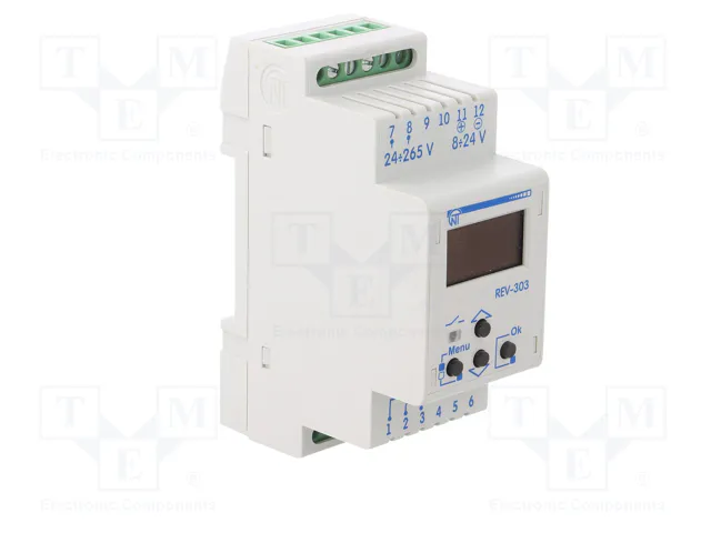 NOVATEK ELECTRO Programador de tiempo REV-303 SPDT NOVATEK ELECTRO Programador de tiempo REV-303 SPDT