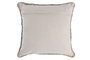 DKD Home Decor Cojín de Lana y Yute Trenzado a Mano Marrón Claro 45x45 cm