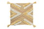 DKD Home Decor Funda Cojin Amarillo 1 x 50 x 50 cm