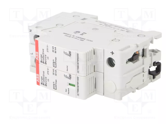 ABB OVR T2 1N 40-275 P QS Limitador de Sobretensiones Tipo 2 1+N ABB OVR T2 1N 40-275 P QS Limitador de Sobretensiones Tipo 2 1+N