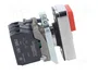 SCHNEIDER ELECTRIC Interruptor Doble Harmony XB4 22mm Rojo/Verde con LED