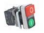 SCHNEIDER ELECTRIC Interruptor Doble Harmony XB4 22mm Rojo/Verde con LED