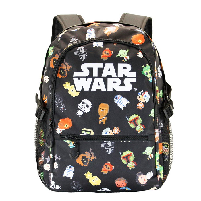 Mochila Fight HS FAN Chibi Star Wars Multicolor