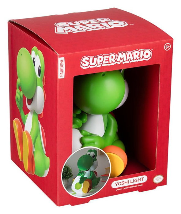 Paladone Products Super Mario Lámpara GloBuddies Yoshi 18 cm Paladone Products Super Mario Lámpara GloBuddies Yoshi 18 cm
