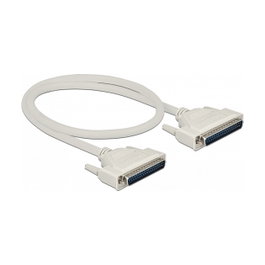 DeLOCK Cable Serie D-Sub 37 Macho a Macho 0,5 m Beige