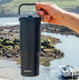 Quokka Vaso Cool Termo Core Black con Asa 860 ml en Acero Inoxidable