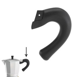 ORYX Mango para Cafetera de Aluminio Inducción de 6 Tazas