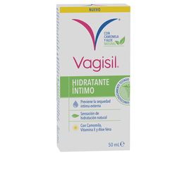 Vagisil Gel Hidratante Natural con Camomila y Ácido Hialurónico para Sequedad Vaginal, 50 ml