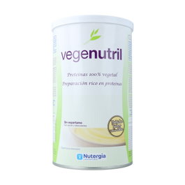 Nutergia VEGENUTRIL Vainilla 350g Proteínas Vegetales Deportistas Mayores Régimen
