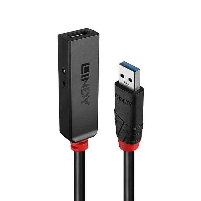 Lindy 43402 Hub de Interfaz USB 3.2 Gen 1 Type-C con Extensión de 8m Negro Lindy 43402 Hub de Interfaz USB 3.2 Gen 1 Type-C con Extensión de 8m Negro