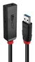 Lindy 43402 Hub de interfaz USB 3.2 Gen 1 Type-C, 8 m, Negro