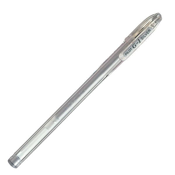 Pilot G-1 Metallic Bolígrafo de Tinta Gel Plata Trazo 0,3 mm Pilot G-1 Metallic Bolígrafo de Tinta Gel Plata Trazo 0,3 mm