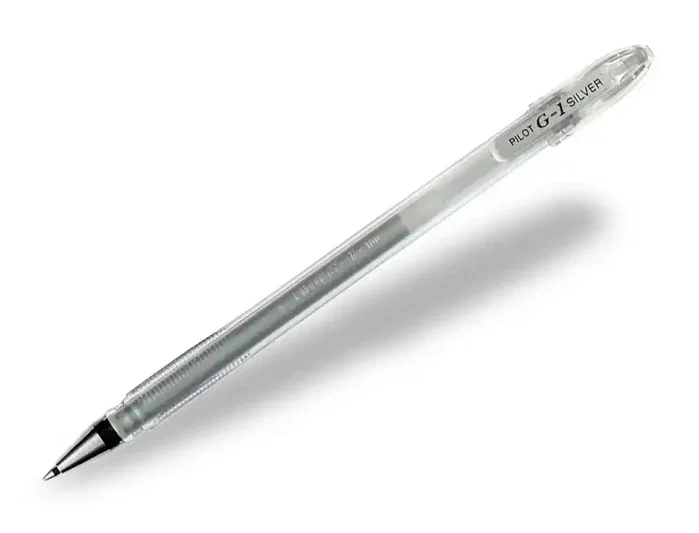 Pilot G-1 Metallic Bolígrafo de Tinta Gel Plata Trazo 0,3 mm Pilot G-1 Metallic Bolígrafo de Tinta Gel Plata Trazo 0,3 mm