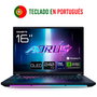 GIGABYTE AORUS MASTER 16 BZHC6PTE64SP Portátil Gaming - Intel Core Ultra 9 275HX, 16" OLED WQXGA 240Hz, RTX 5090 24GB, 32GB RAM, 1TB SSD, Windows 11 Pro, Negro, Teclado Portugués