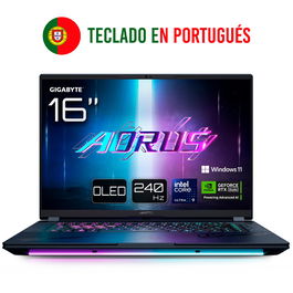 GIGABYTE AORUS MASTER 16 BZHC6PTE64SP Portátil 16" Intel Core Ultra 9 275HX, 32 GB RAM, 1 TB SSD, NVIDIA RTX 5090, Windows 11 Pro