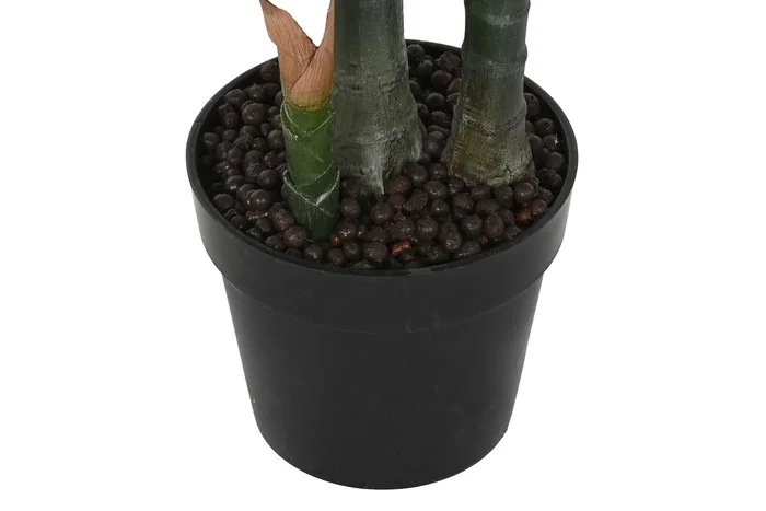 DKD Home Decor Planta Artificial Palmera Areca Verde Decorativa, 200 cm Alto x 50 cm Ancho x 50 cm Largo (2 Unidades)
