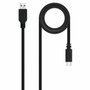 NANO CABLE Cable USB 2.0 USB-C/M - A/M 1,5m Negro