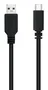 NANO CABLE Cable USB 2.0 USB-C a USB-A 1,5m Negro