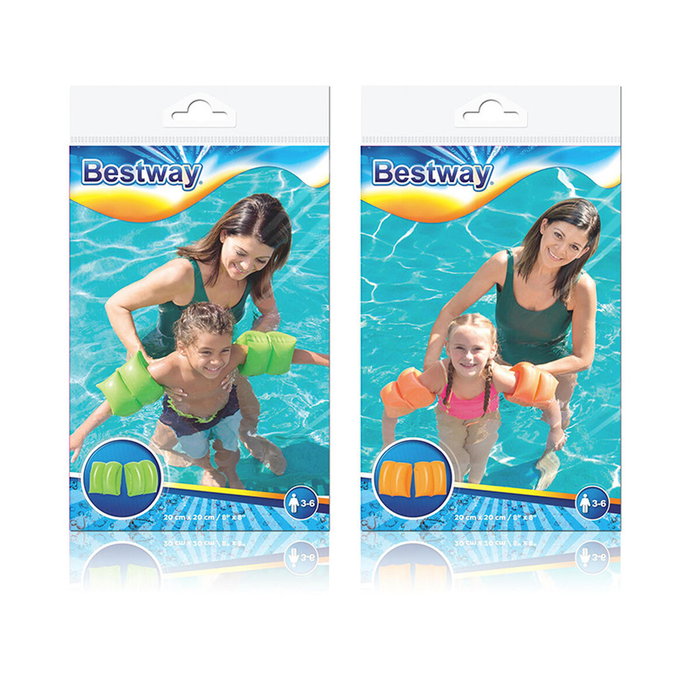 Bestway Manguitos Hinchables Lisos Color Surtido 20x20 cm Bestway Manguitos Hinchables Lisos Color Surtido 20x20 cm