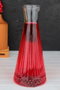 Hermia Karaf 940 Botella de Vidrio Transparente 27 cm con 100% Vidrio para Cocina y Comedor