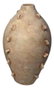 DKD Home Decor Jarrón de Terracota Artesanal Beige con Pinchos