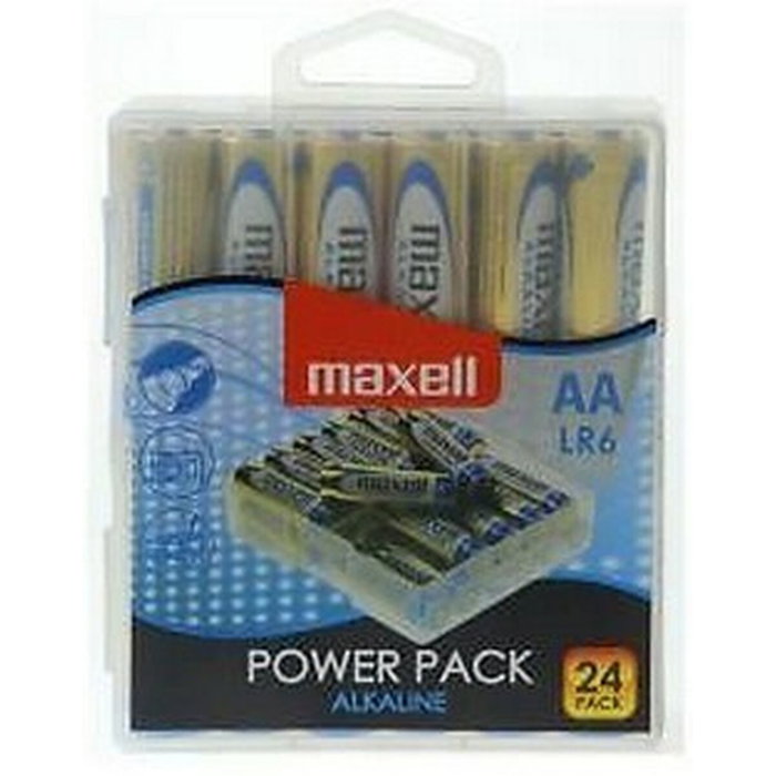 MAXELL Pilas Alcalinas LR06 Pack de 24 (M471)