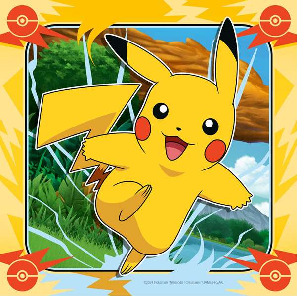 Ravensburger Puzzle Pokémon 3x49 piezas Multilingüe (Alemán, Inglés, Francés, Español, Italiano, Neerlandés, Portugués) desde 5 años