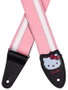 Fender Correa piel Hello Kitty rosa