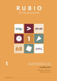 Cuaderno Rubio A4 Matematicas Evolucion Nº 1 (7-8 Años) (Set de 10)