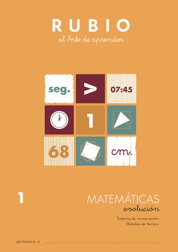 Cuaderno Rubio A4 Matematicas Evolucion Nº 1 (7-8 Años) (Set de 10) Cuaderno Rubio A4 Matematicas Evolucion Nº 1 (7-8 Años) (Set de 10)