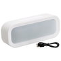 Be Mix Altavoz 5W Silicona Inalámbrico Bluetooth USB Micro USB Blanco Negro 23.5x6.5x9.5cm