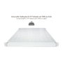 LogiLink Estantería ajustable de 19 pulgadas para racks con 1000 mm de profundidad, gris claro