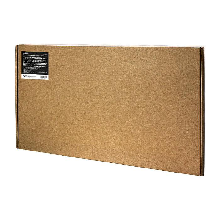 LogiLink Estantería ajustable de 19 pulgadas para racks con 1000 mm de profundidad, gris claro