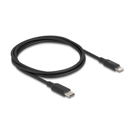 DeLOCK Cable USB Type-C a Lightning 1 m Negro MFi