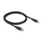 DeLOCK Cable USB Type-C a Lightning 1 m Negro MFi